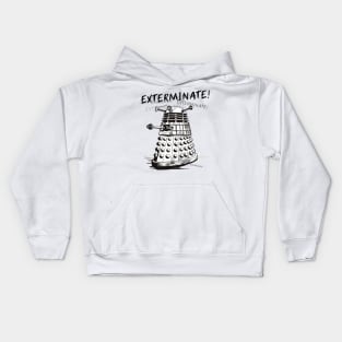 exterminate dalek Kids Hoodie